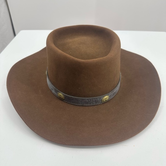 VTG Resistol Self Conforming Stagecoach Felt Cowboy Hat Mens Size 7 - Picture 9 of 9